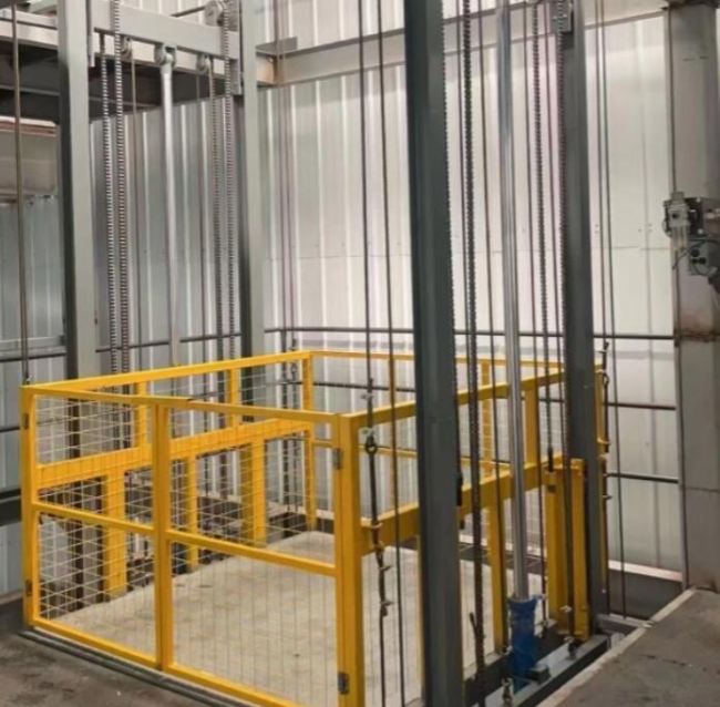 酒泉导轨式升降机一般加工周期