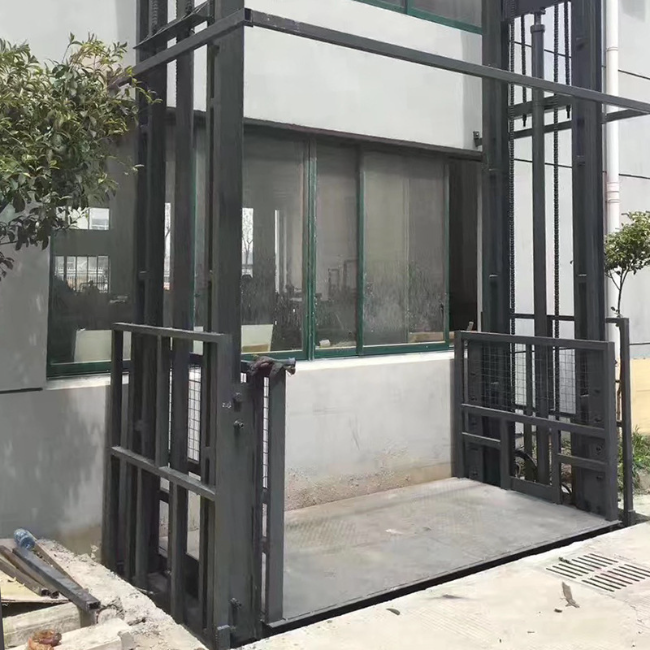 酒泉5吨室外升降货梯